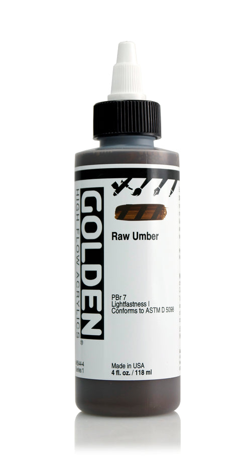 HIGH FLOW ACRYLIC PAINT  RAW UMBER
